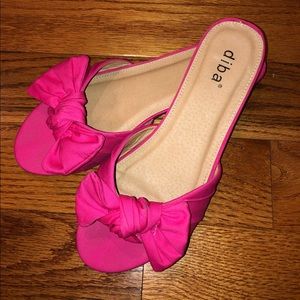 Pink Diba sandals